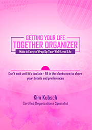 Getting Your Life Together Organizer